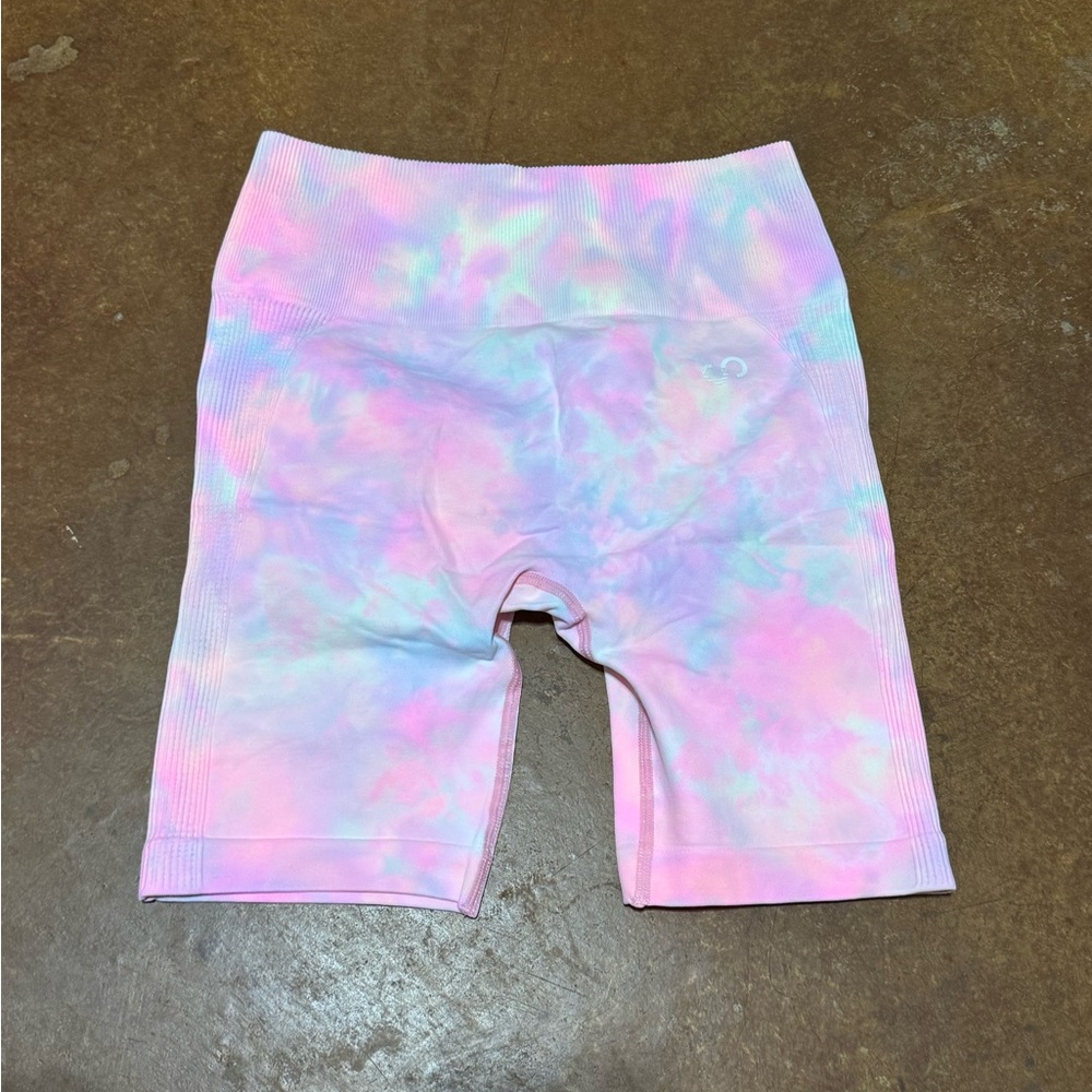 Tie-Dye yoga Shorts